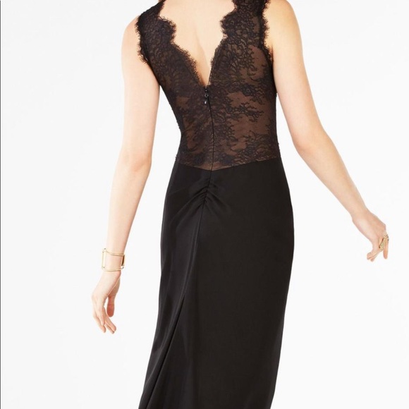 NWT BCBGMAXAZRIA BRANDY Sleeveless Lace Dress - Picture 3 of 15